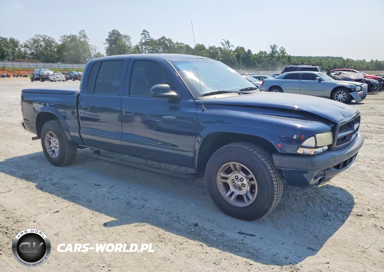2003 Dodge Dakota Quad Sport VIN:1D7HL38N73S333063 - 4
