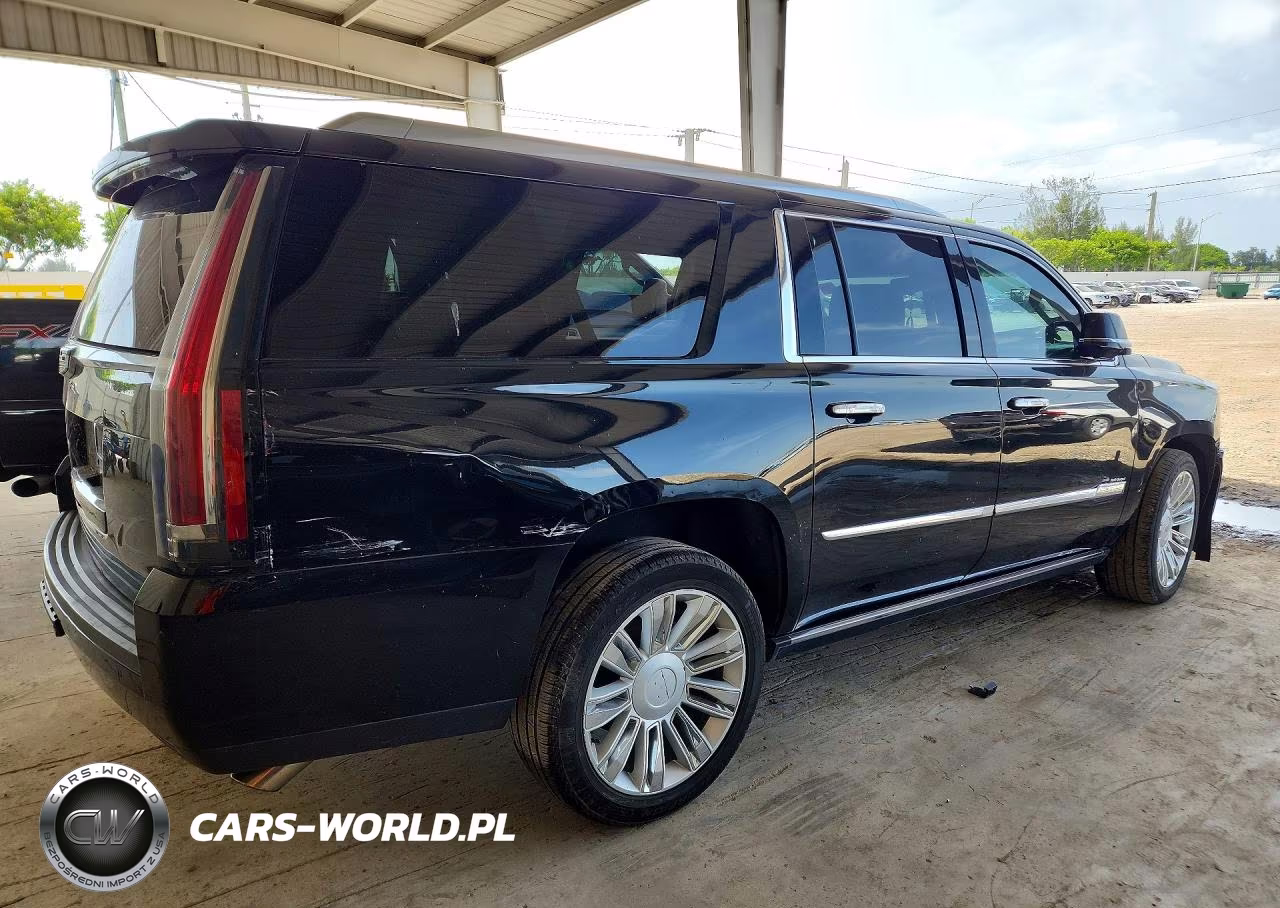 2016 Cadillac Escalade Esv Platinum VIN:1GYS4KKJ6GR349033 - 3