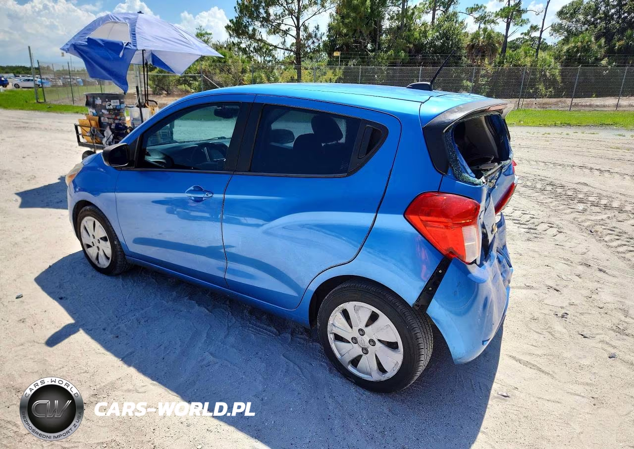 2017 Chevrolet Spark Ls VIN:KL8CB6SA1HC812653 - 2