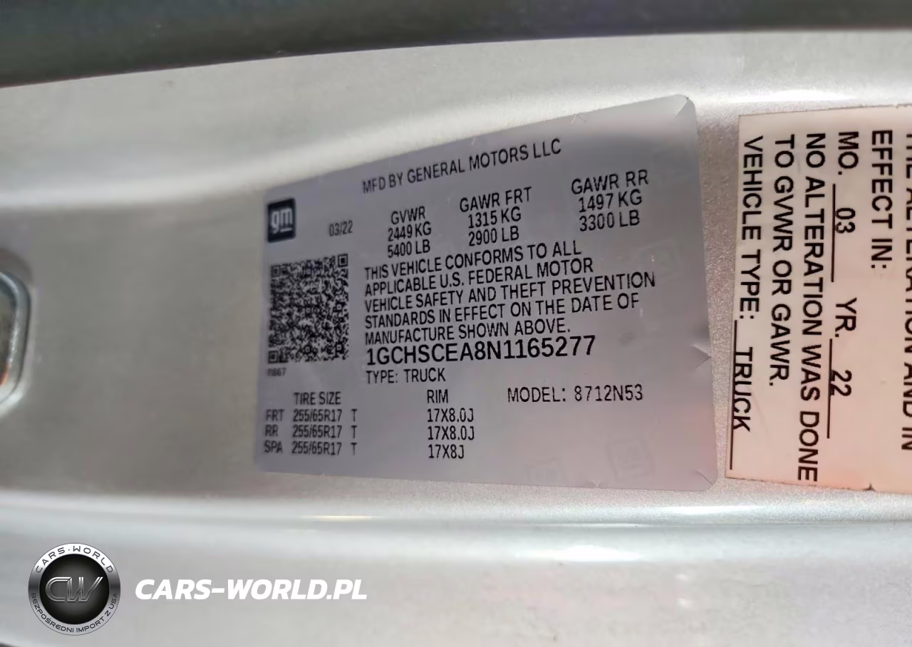 2022 Chevrolet Colorado Lt VIN:1GCHSCEA8N1165277 - 12