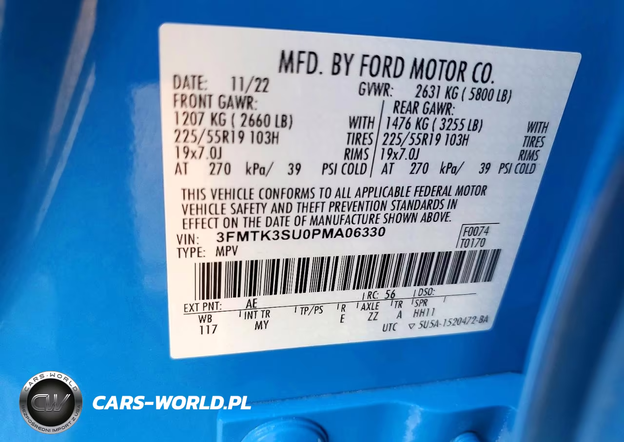 2023 Ford Mustang Mach-E Premium VIN:3FMTK3SU0PMA06330 - 12