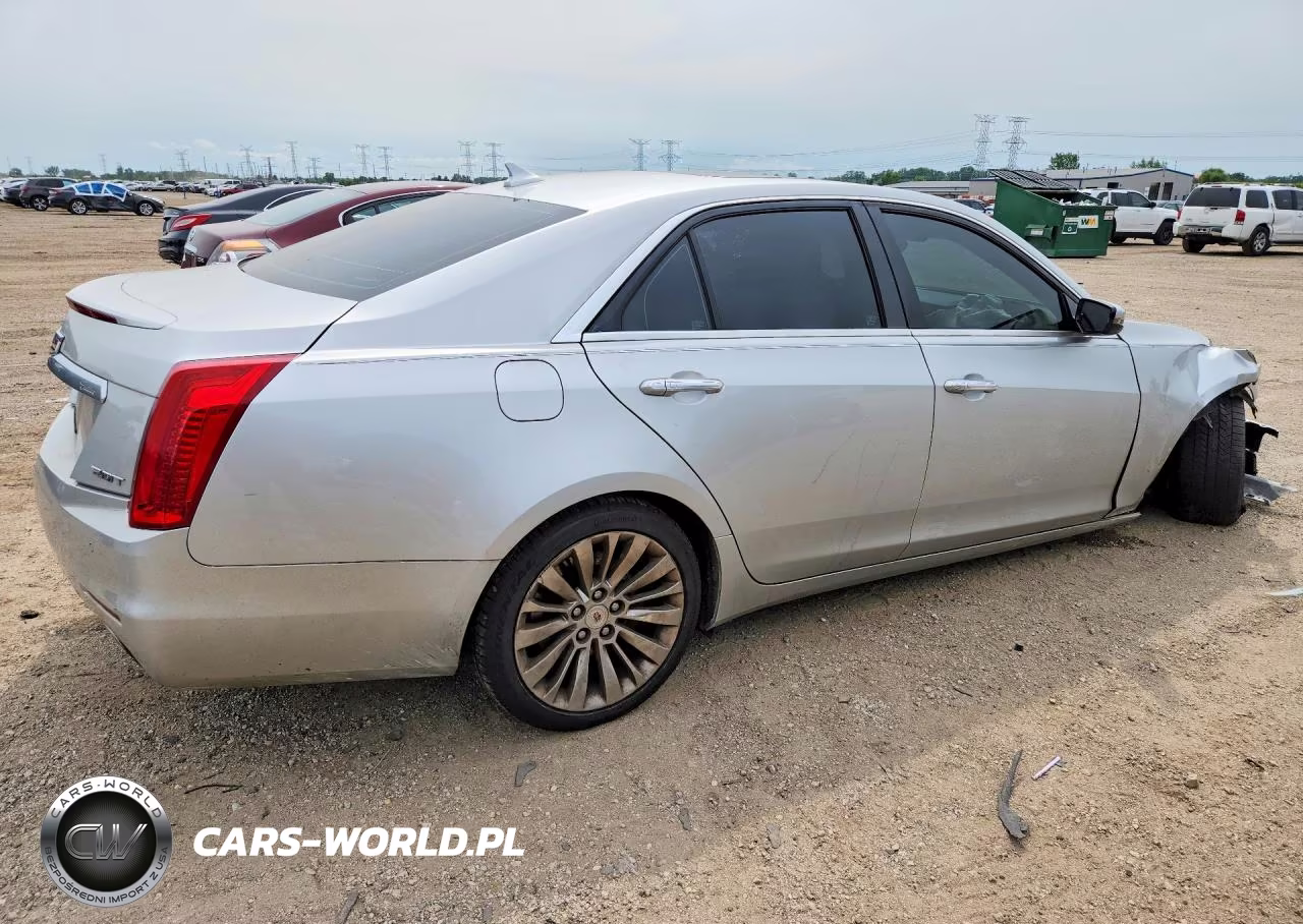 2014 Cadillac Cts Luxury Collection VIN:1G6AX5SX6E0165083 - 3