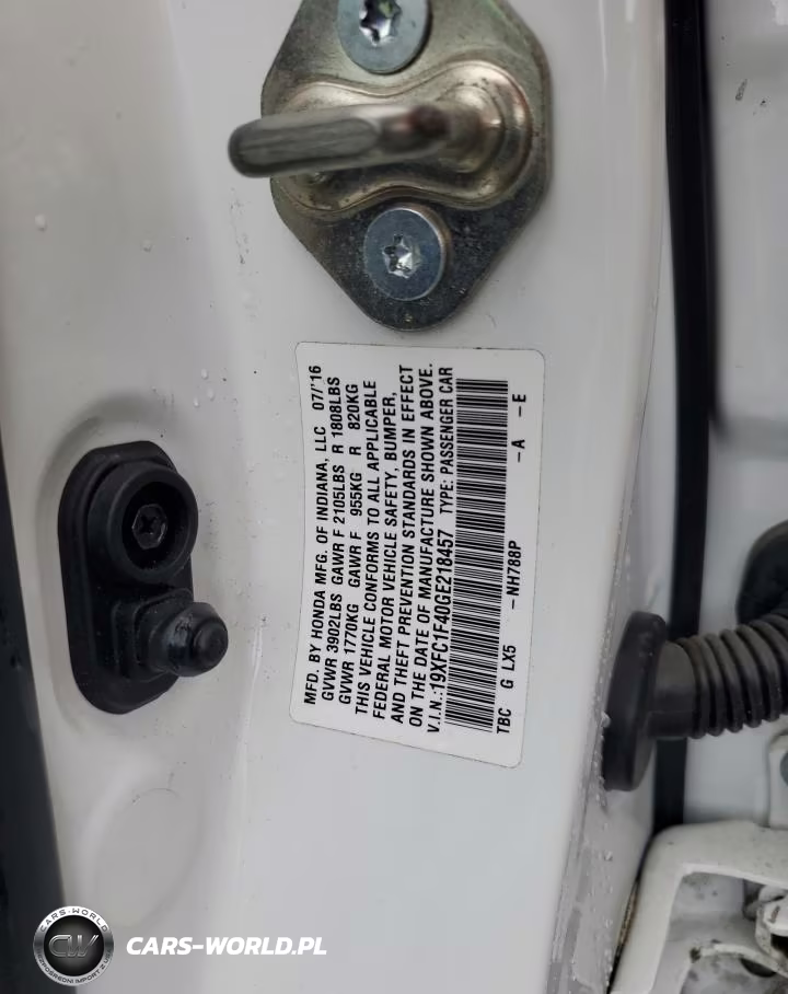 2016 Honda Civic Ex VIN:19XFC1F40GE218457 - 13