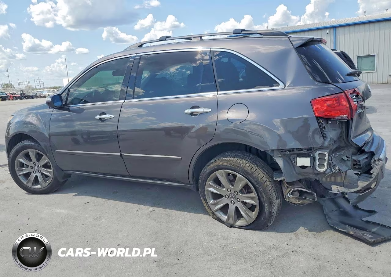 2011 Acura Mdx Advance VIN:2HNYD2H56BH537614 - 2