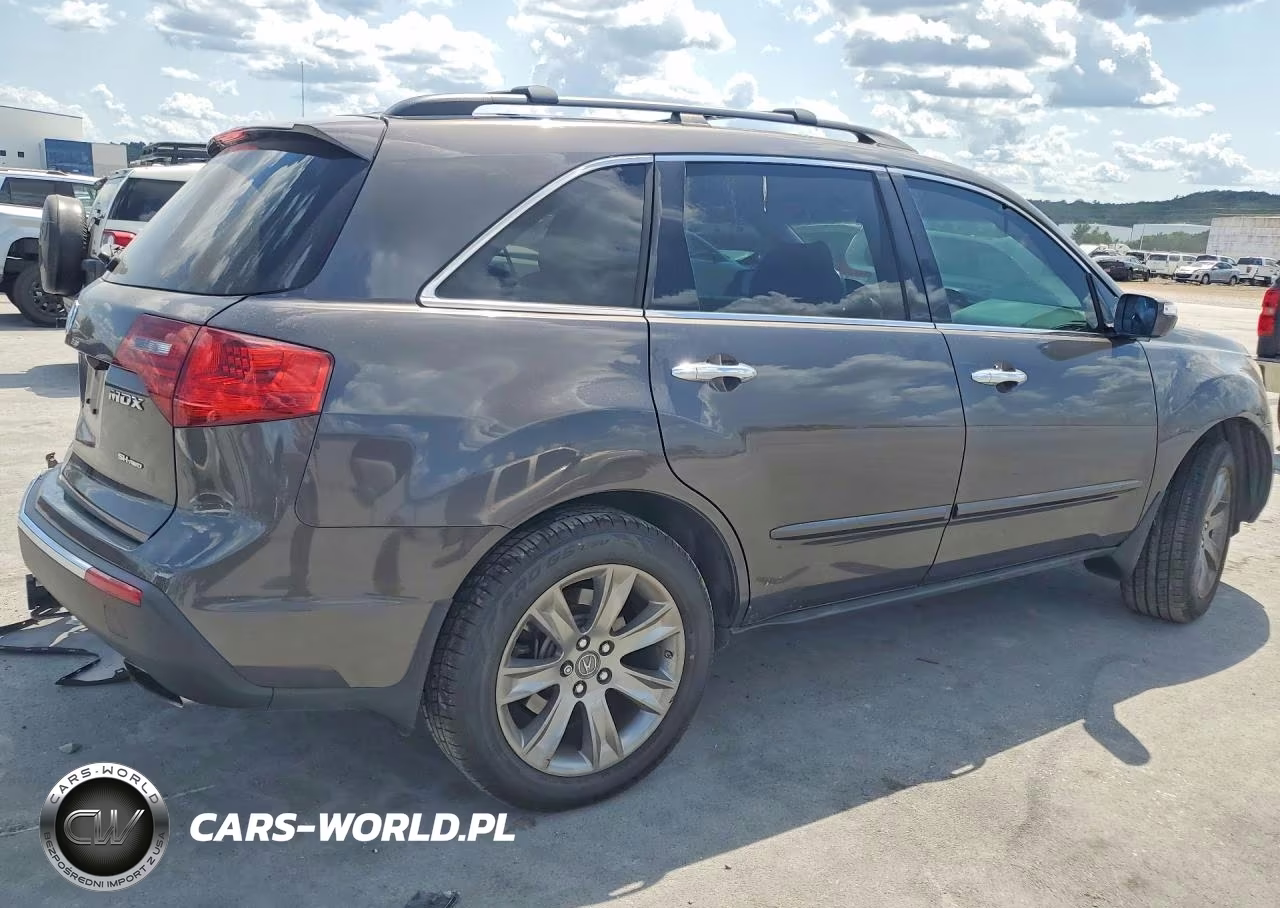 2011 Acura Mdx Advance VIN:2HNYD2H56BH537614 - 3