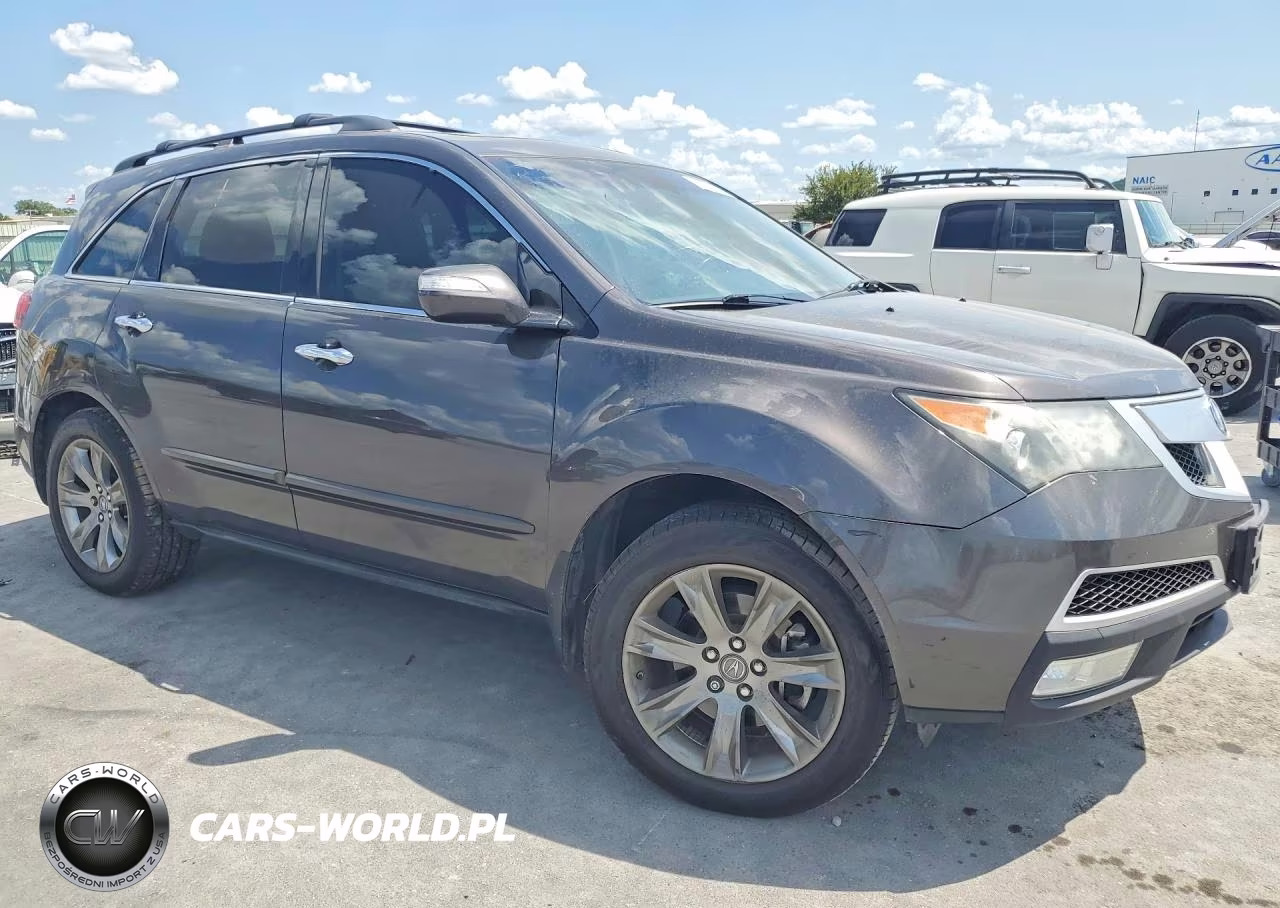 2011 Acura Mdx Advance VIN:2HNYD2H56BH537614 - 4