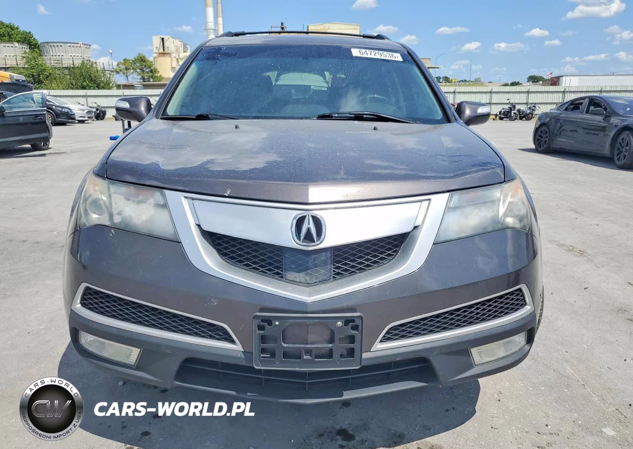 2011 Acura Mdx Advance VIN:2HNYD2H56BH537614 - 5