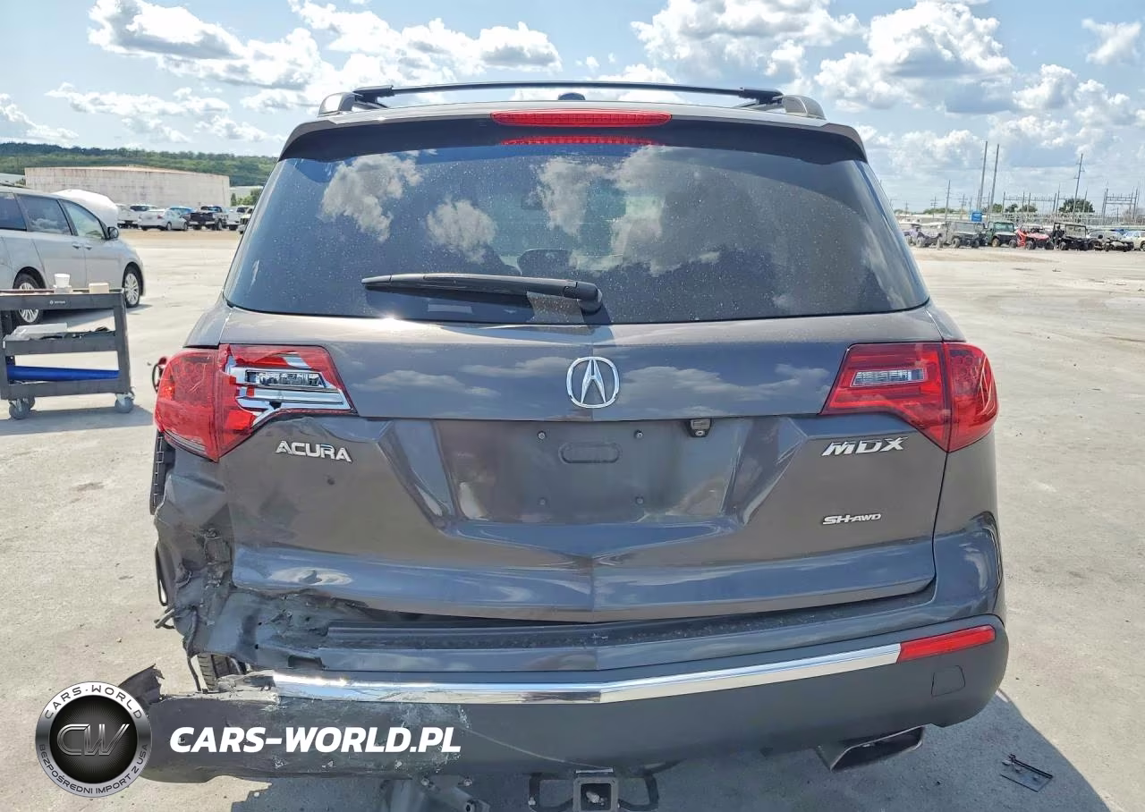 2011 Acura Mdx Advance VIN:2HNYD2H56BH537614 - 6