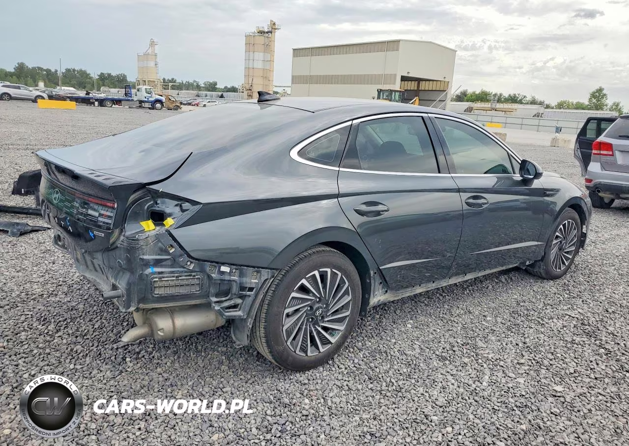 2024 Hyundai Sonata Hybrid Sel VIN:KMHL34JJ8RA101728 - 3