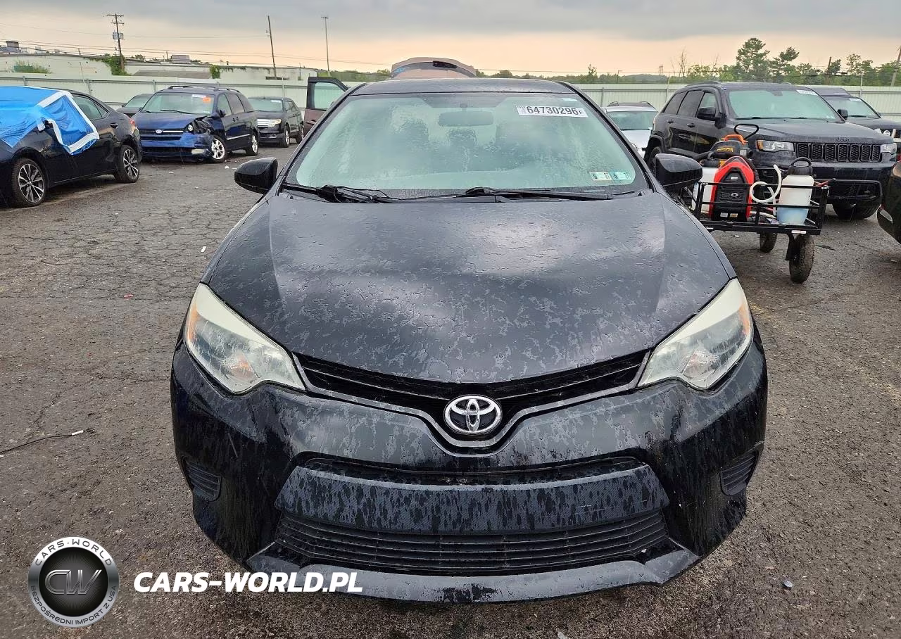 2015 Toyota Corolla L VIN:2T1BURHE5FC296309 - 5