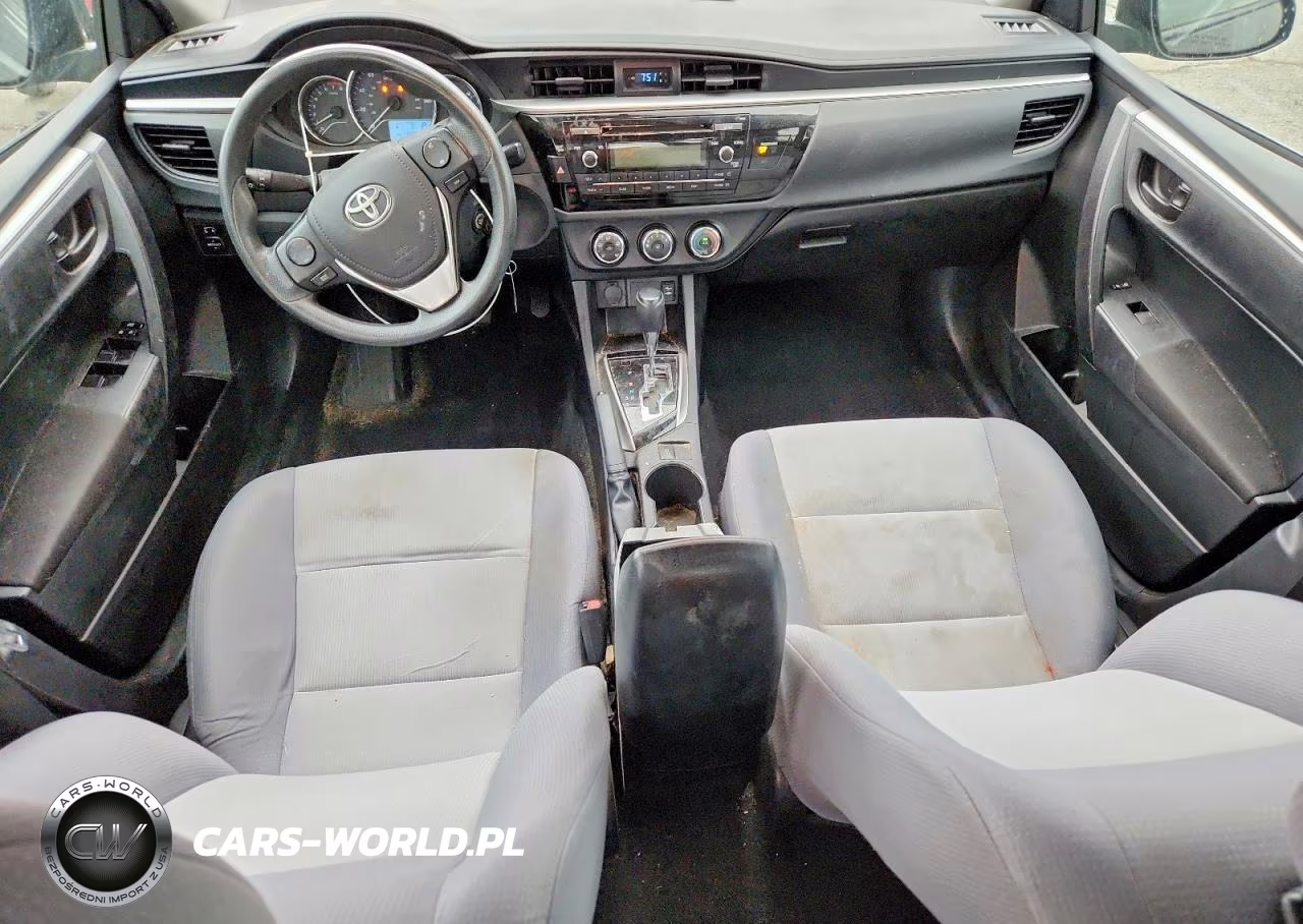 2015 Toyota Corolla L VIN:2T1BURHE5FC296309 - 8