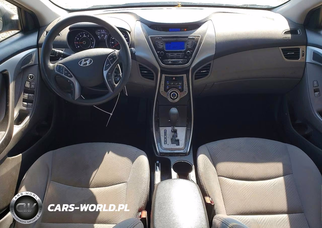 2013 Hyundai Elantra Gls VIN:5NPDH4AE4DH423703 - 8