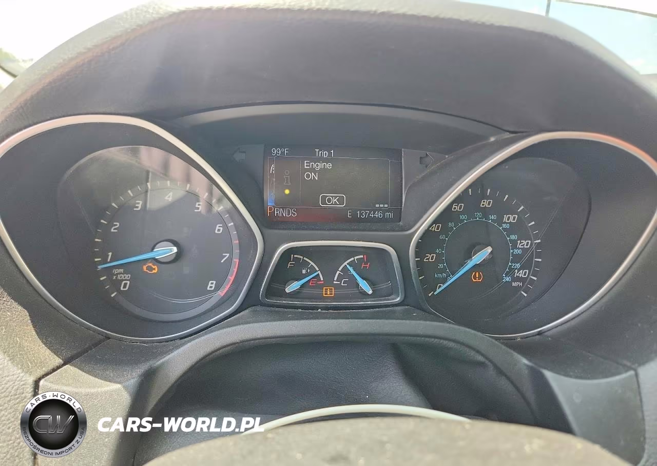2014 Ford Focus Titanium VIN:1FADP3J21EL240653 - 9