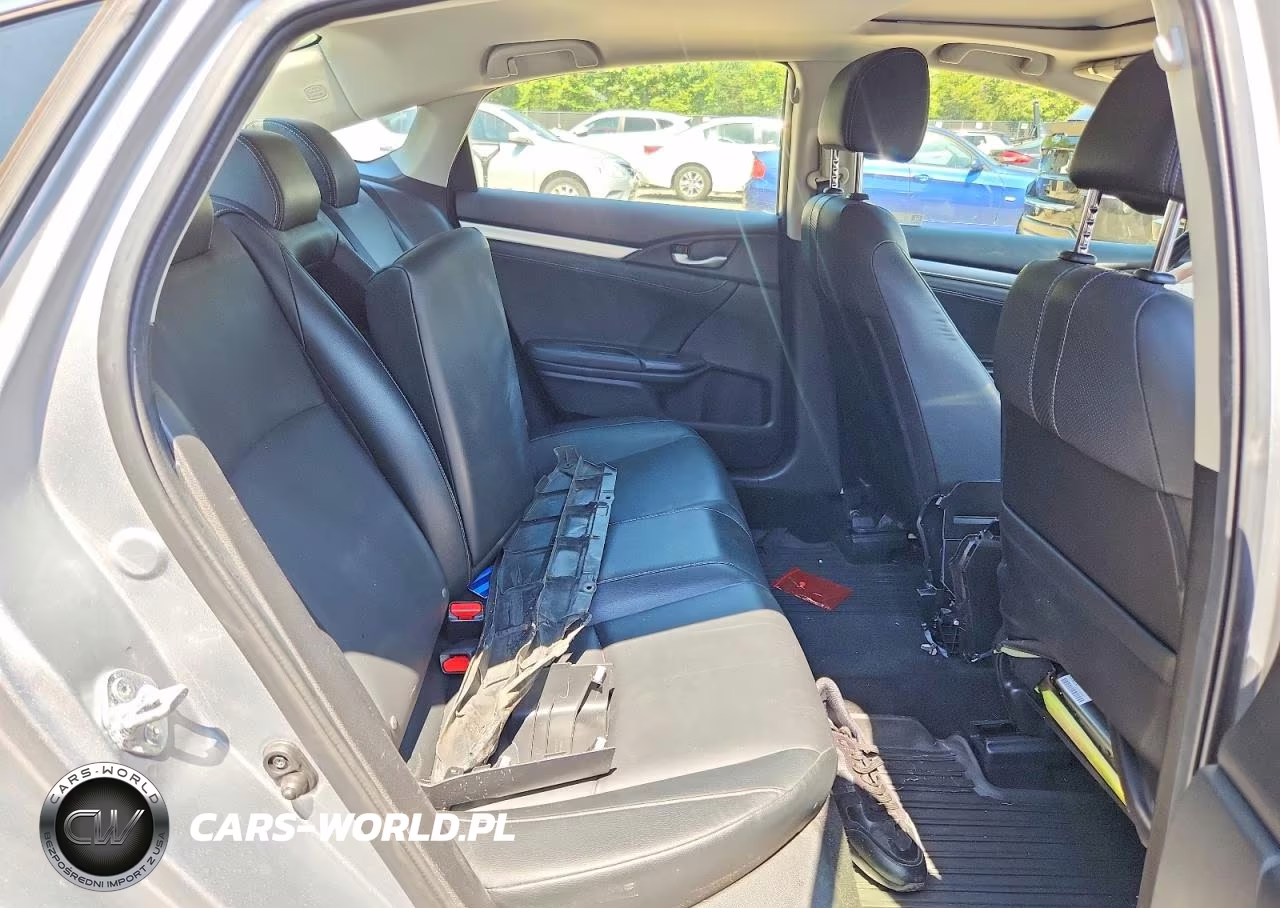 2018 Honda Civic Exl VIN:JHMFC1F78JX037851 - 10