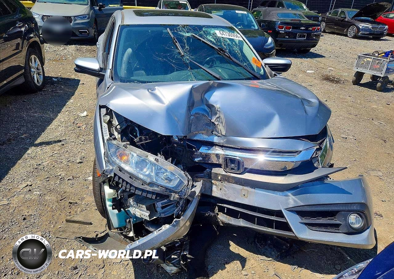 2018 Honda Civic Exl VIN:JHMFC1F78JX037851 - 5