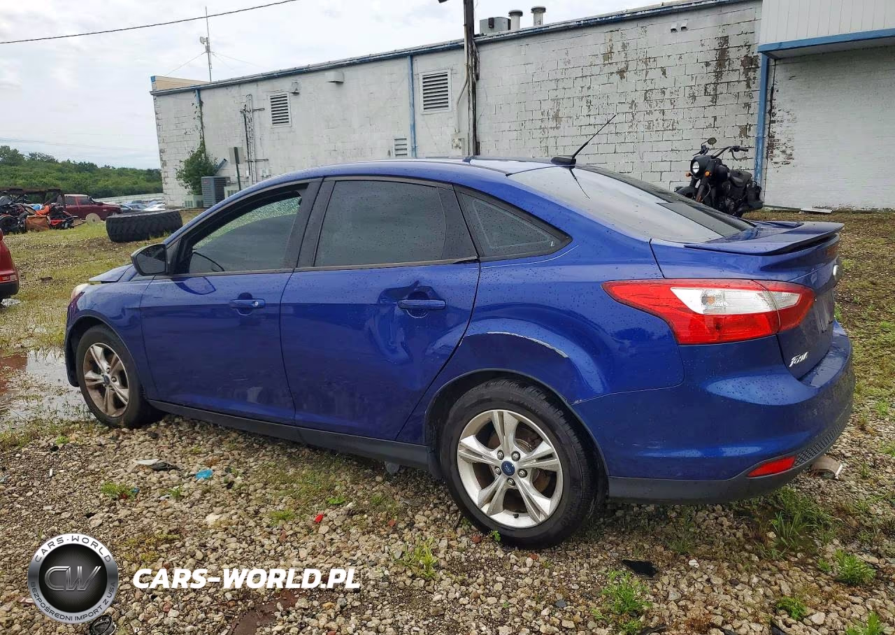 2012 Ford Focus Se VIN:1FAHP3F25CL309349 - 2