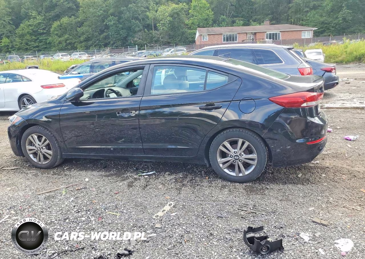 2017 Hyundai Elantra Se VIN:KMHD84LF9HU156507 - 2