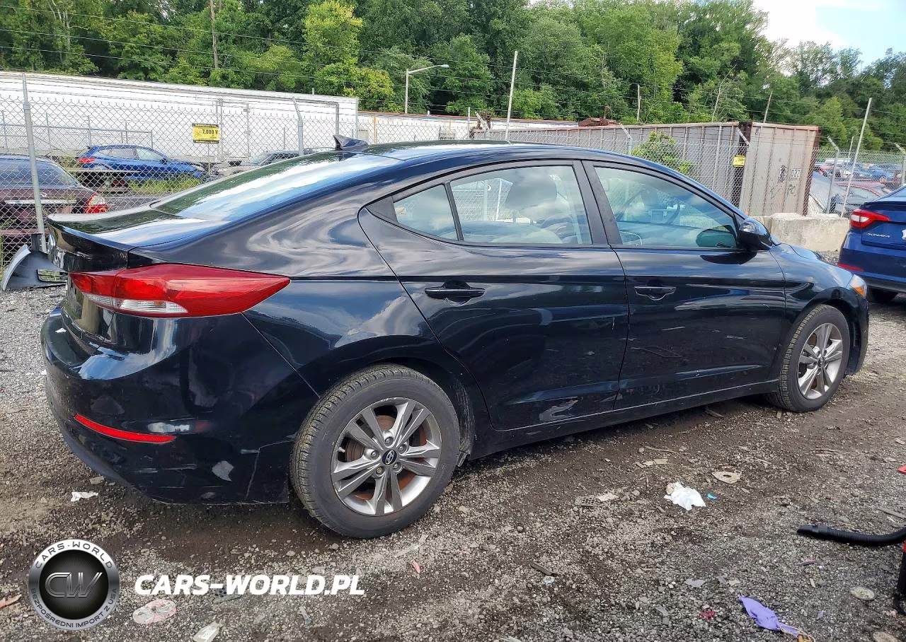2017 Hyundai Elantra Se VIN:KMHD84LF9HU156507 - 3