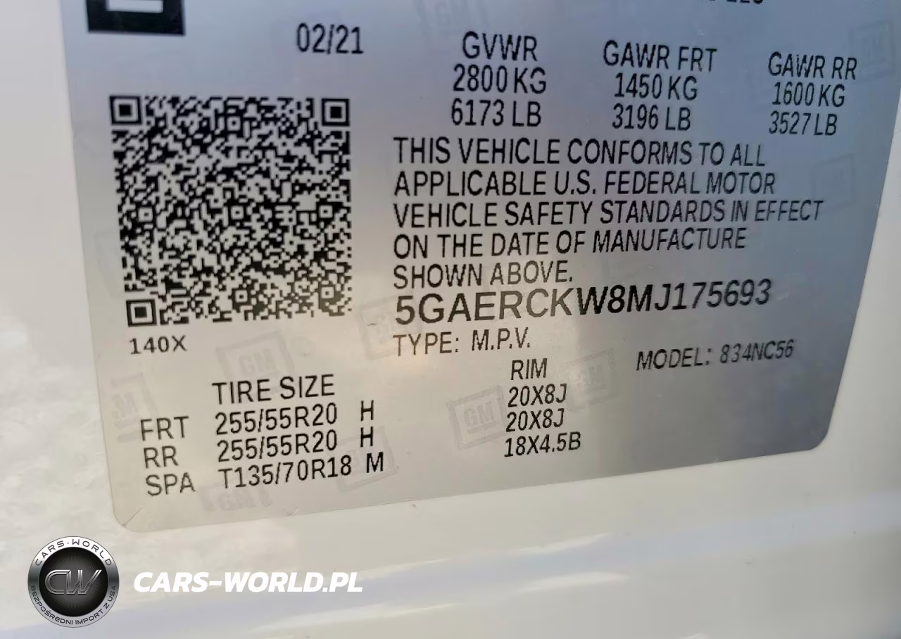 2021 Buick Enclave Premium VIN:5GAERCKW8MJ175693 - 13