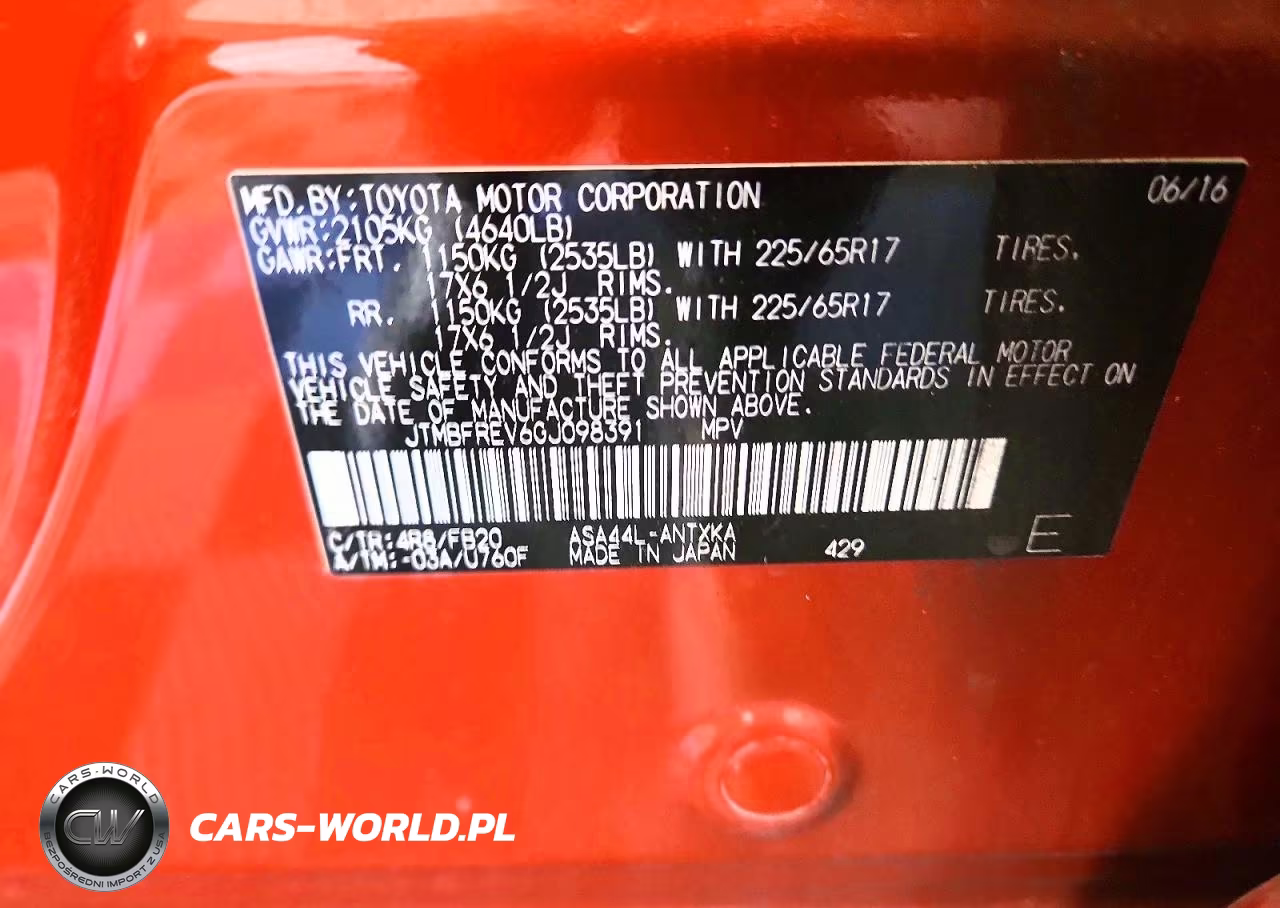 2016 Toyota Rav4 Le VIN:JTMBFREV6GJ098391 - 13