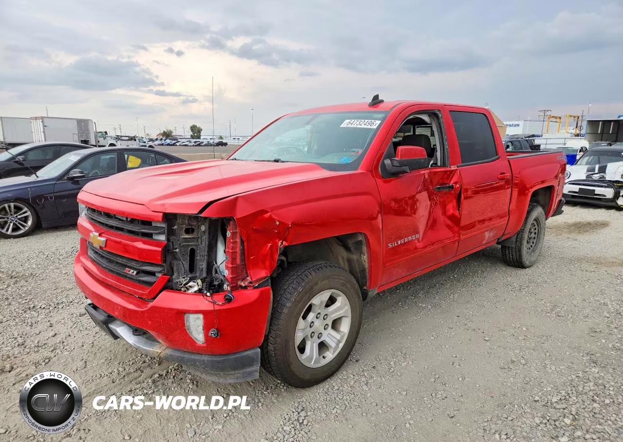 2016 Chevrolet Silverado K1500 Lt VIN:3GCUKRECXGG226636 - 1