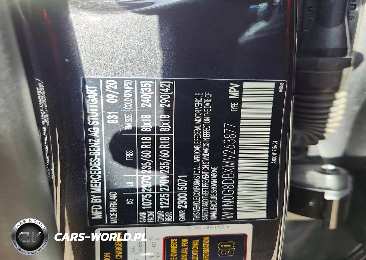 2021 Mercedes-Benz Glc 300 VIN:W1N0G8DBXMV263877 - 12