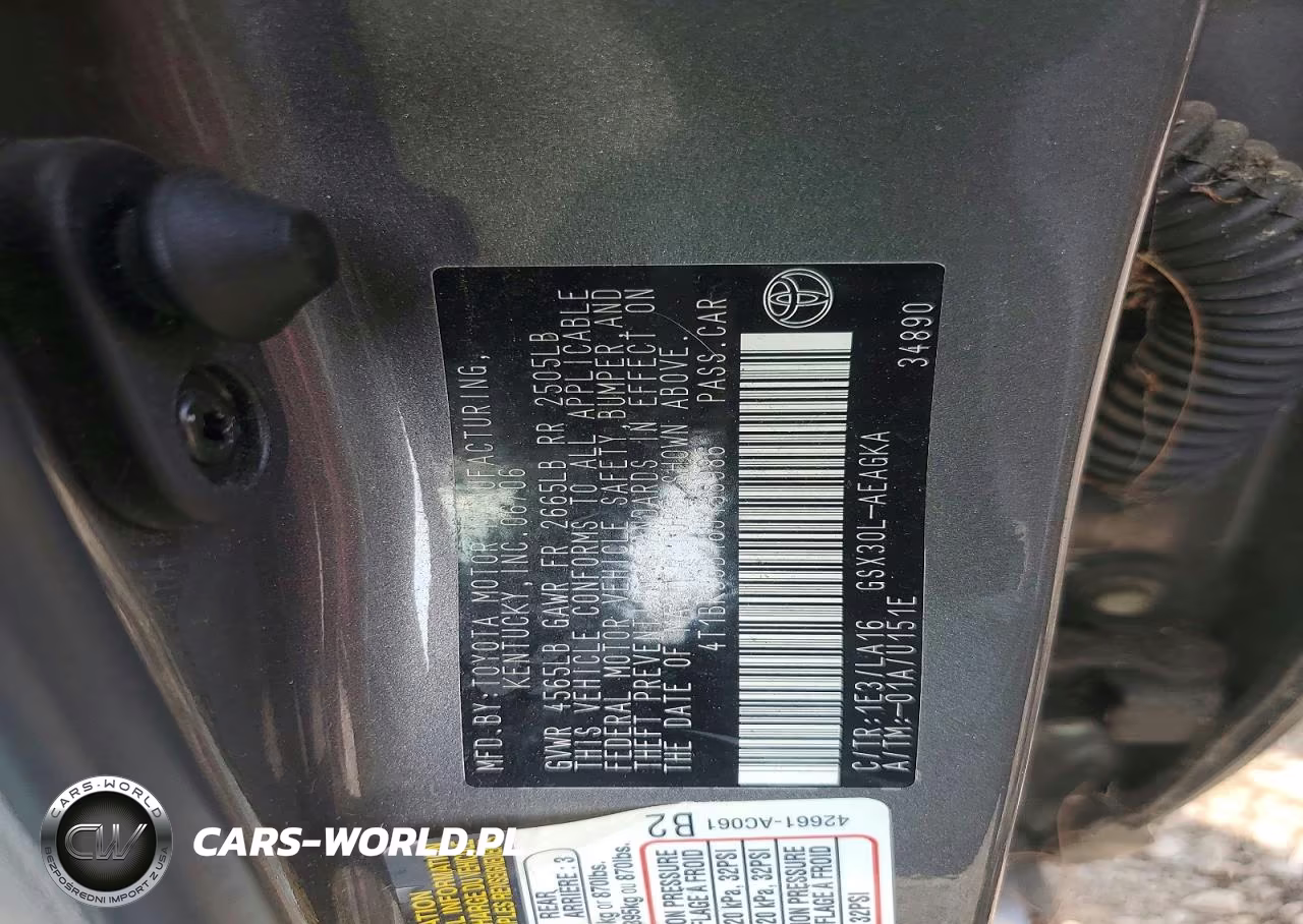 2006 Toyota Avalon Xls VIN:4T1BK36B16U158986 - 12