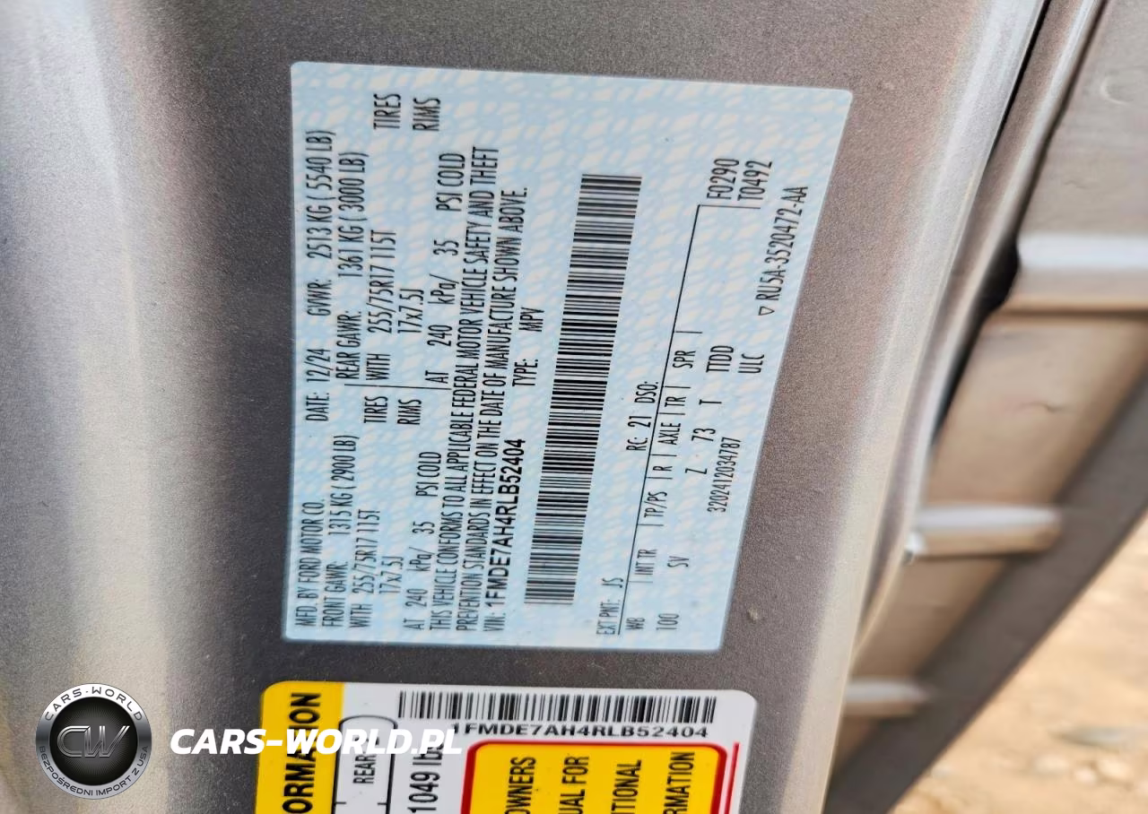 2024 Ford Bronco Big Bend VIN:1FMDE7AH4RLB52404 - 14