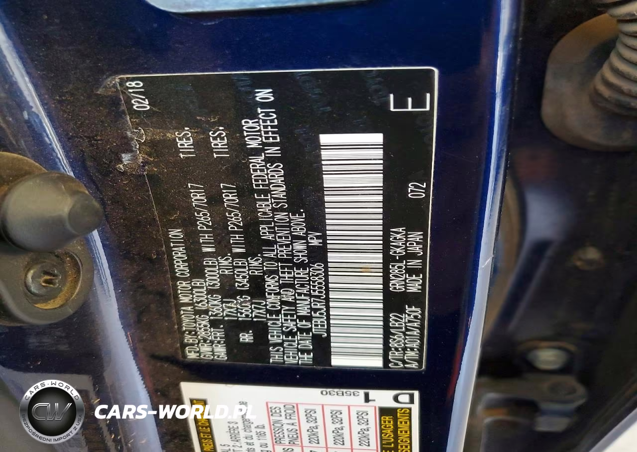 2018 Toyota 4Runner Sr5 Premium VIN:JTEBU5JR7J5558306 - 14