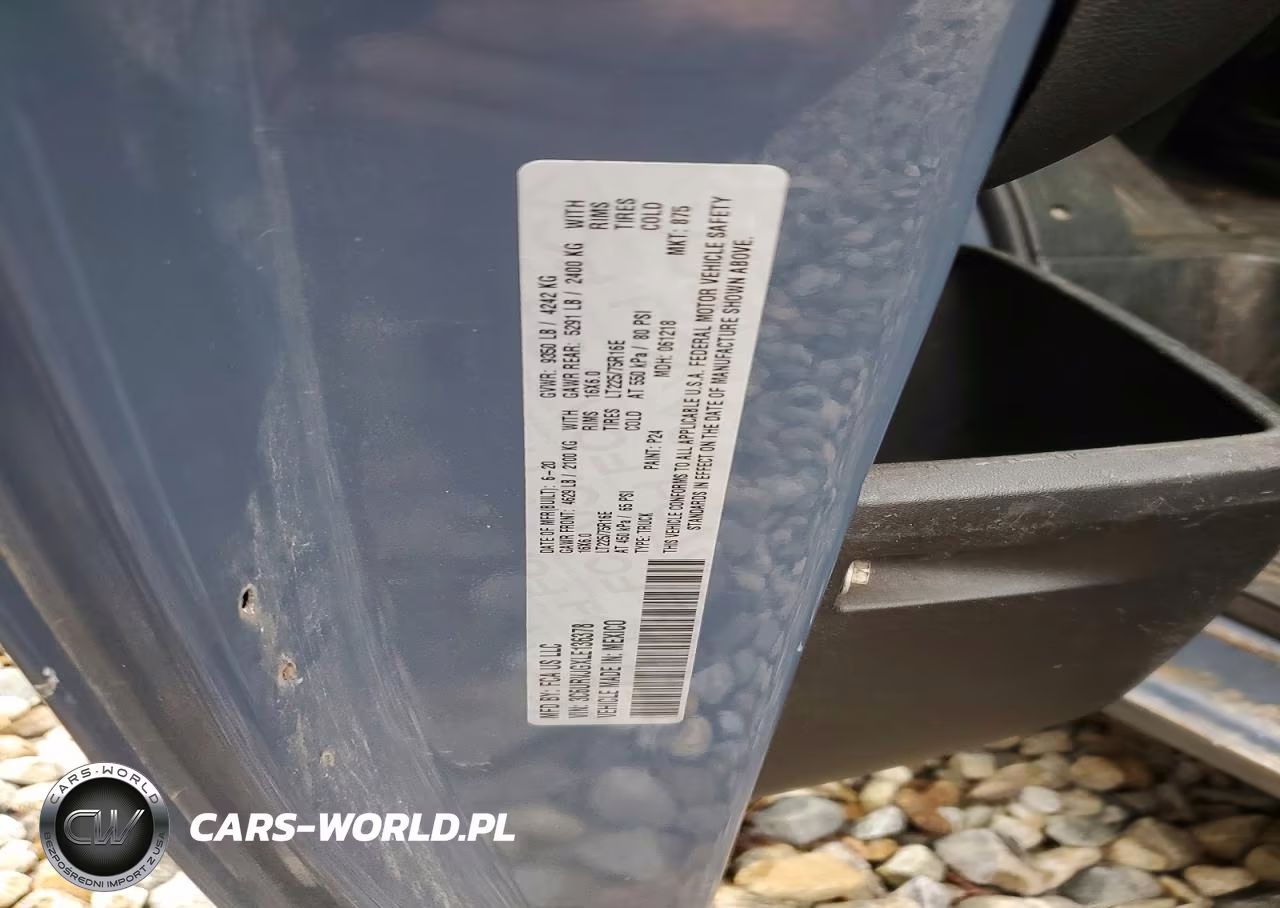 2020 Ram Promaster 3500 Delivery Van VIN:3C6URVJGXLE136378 - 13