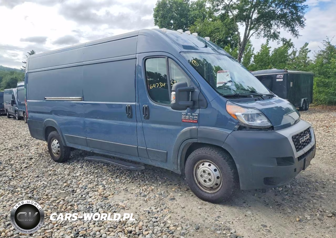 2020 Ram Promaster 3500 Delivery Van VIN:3C6URVJGXLE136378 - 4
