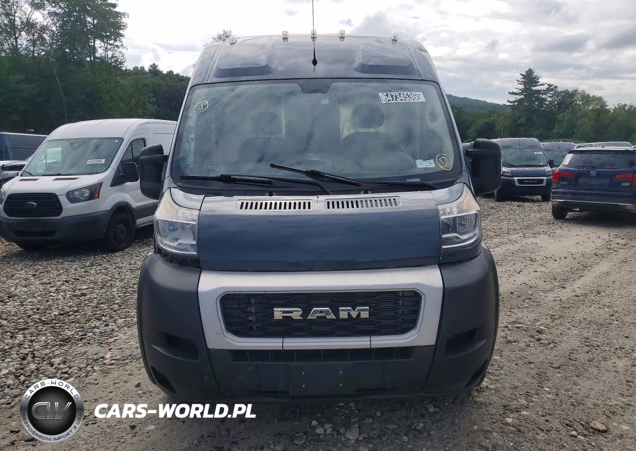 2020 Ram Promaster 3500 Delivery Van VIN:3C6URVJGXLE136378 - 5