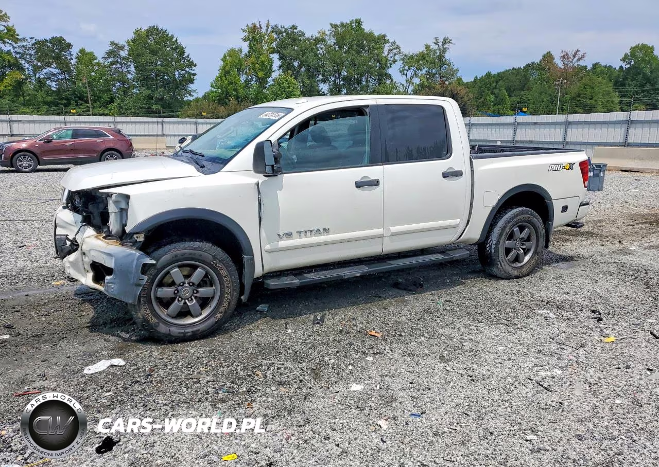 2015 Nissan Titan Pro-4X VIN:1N6BA0EC0FN509071 - 1