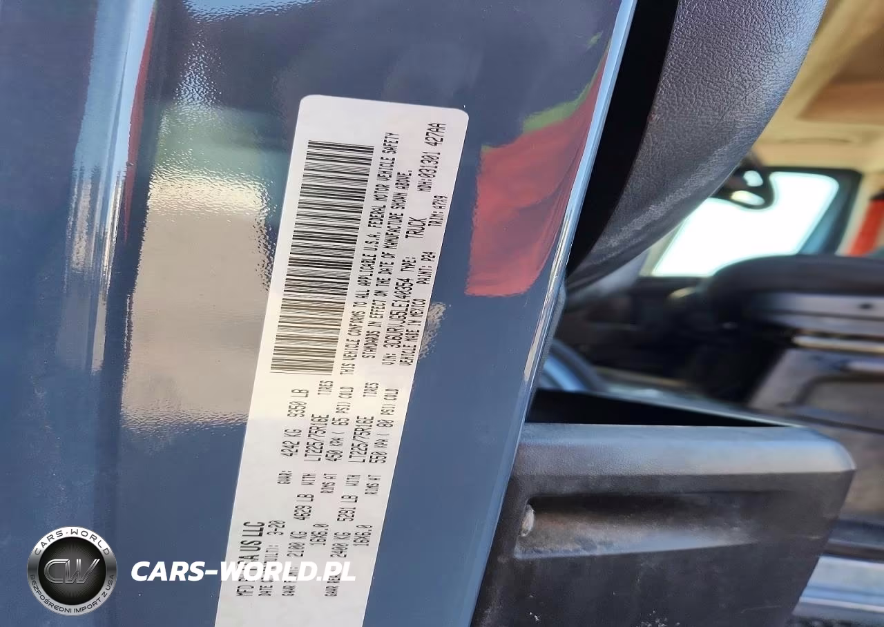 2020 Ram Promaster 3500 Delivery Van VIN:3C6URVJG5LE140354 - 12