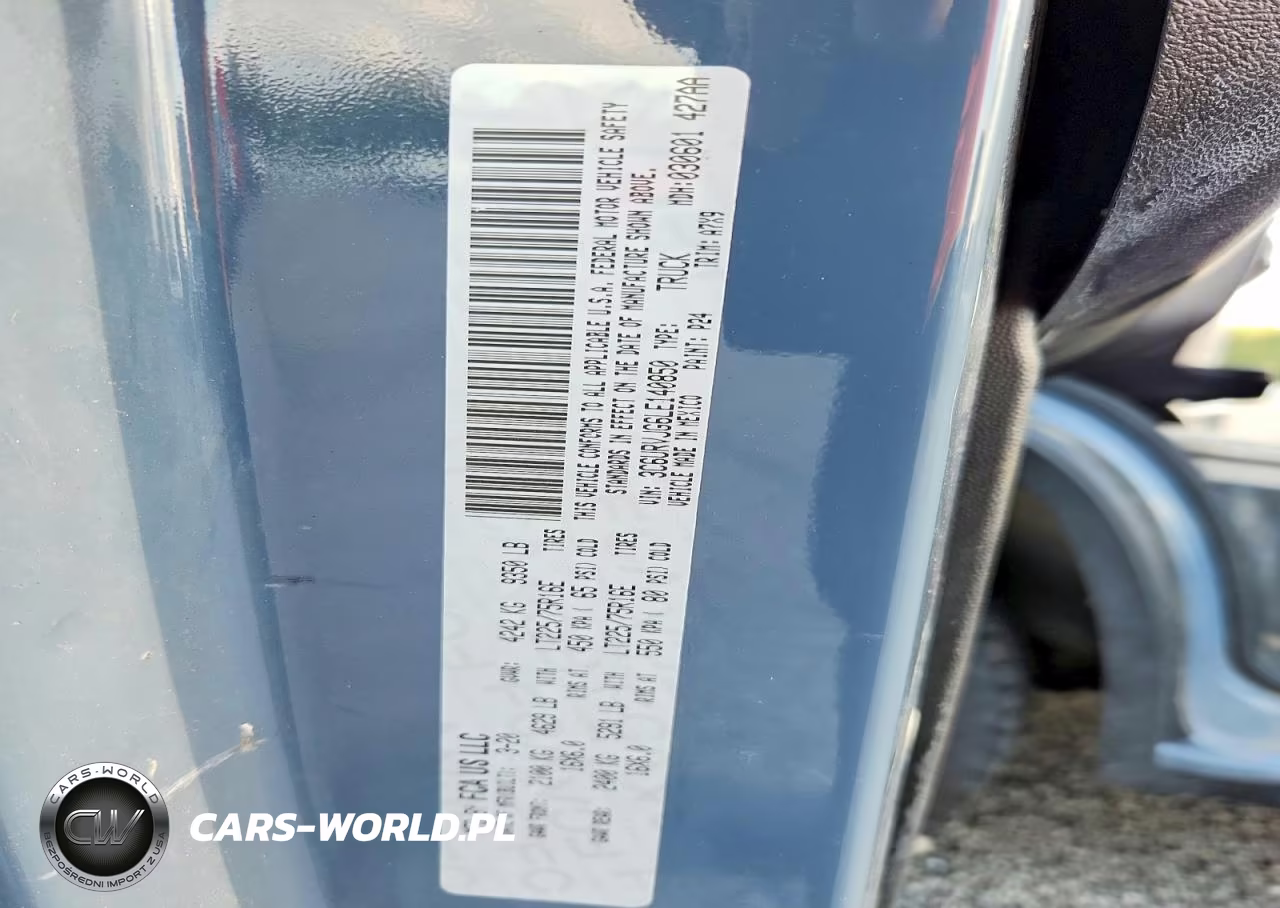 2020 Ram Promaster 3500 Delivery Van VIN:3C6URVJG6LE140850 - 13