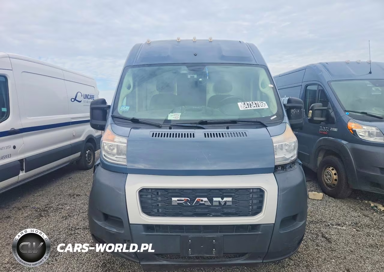 2020 Ram Promaster 3500 Delivery Van VIN:3C6URVJG6LE140850 - 5