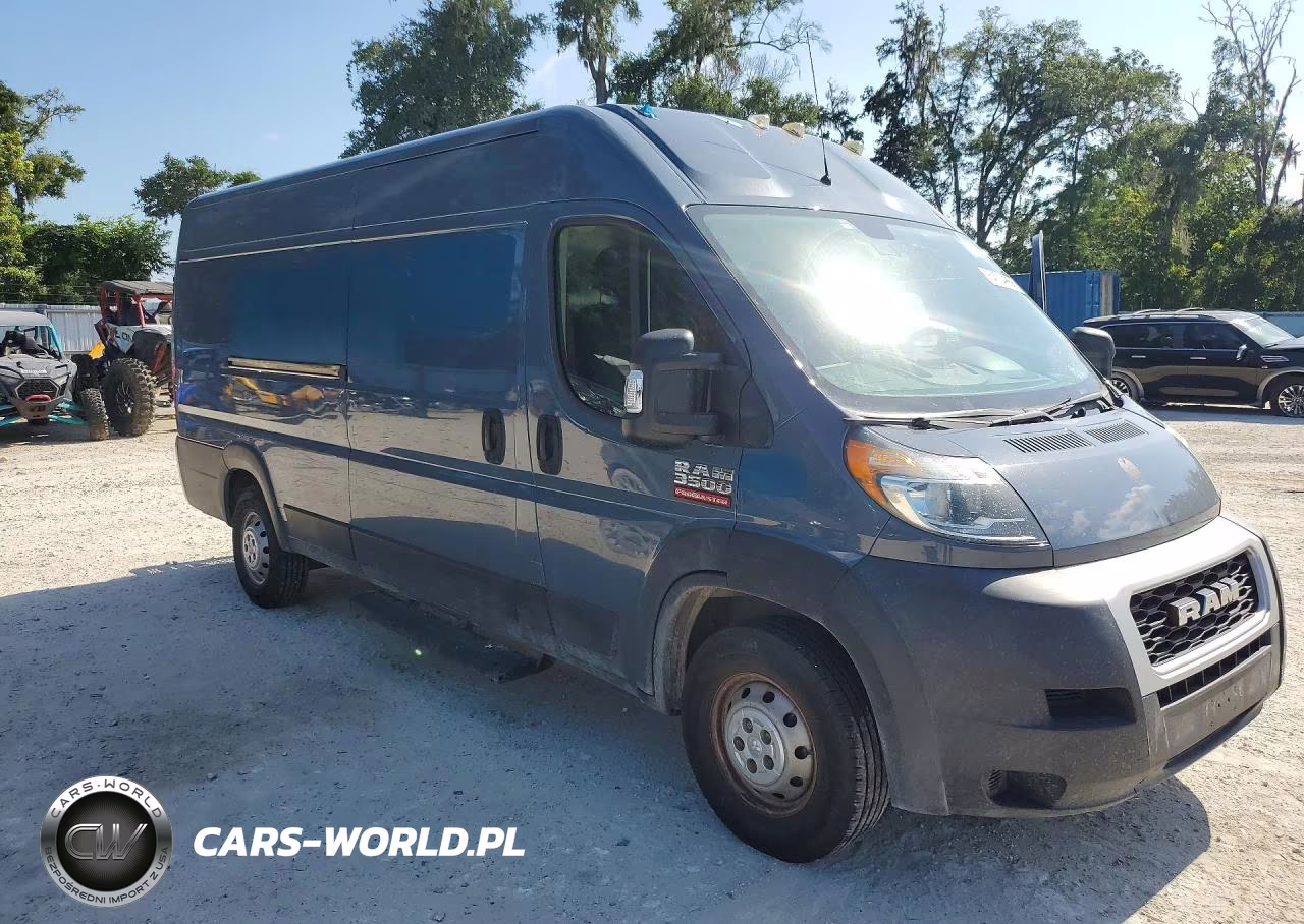2020 Ram Promaster 3500 Delivery Van VIN:3C6URVJG5LE144890 - 4
