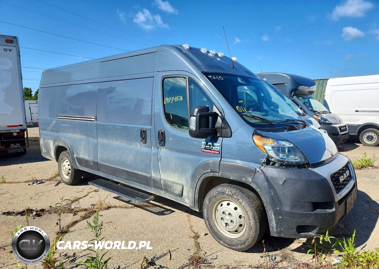 2020 Ram Promaster 3500 Delivery Van VIN:3C6URVJGXLE145047 - 4