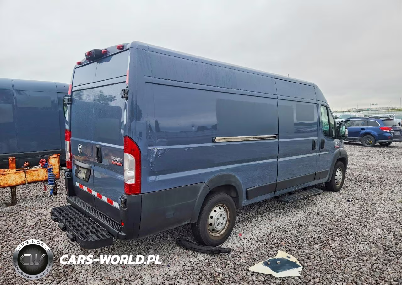 2021 Ram Promaster 3500 Delivery Van VIN:3C6FRVJG4ME501583 - 3