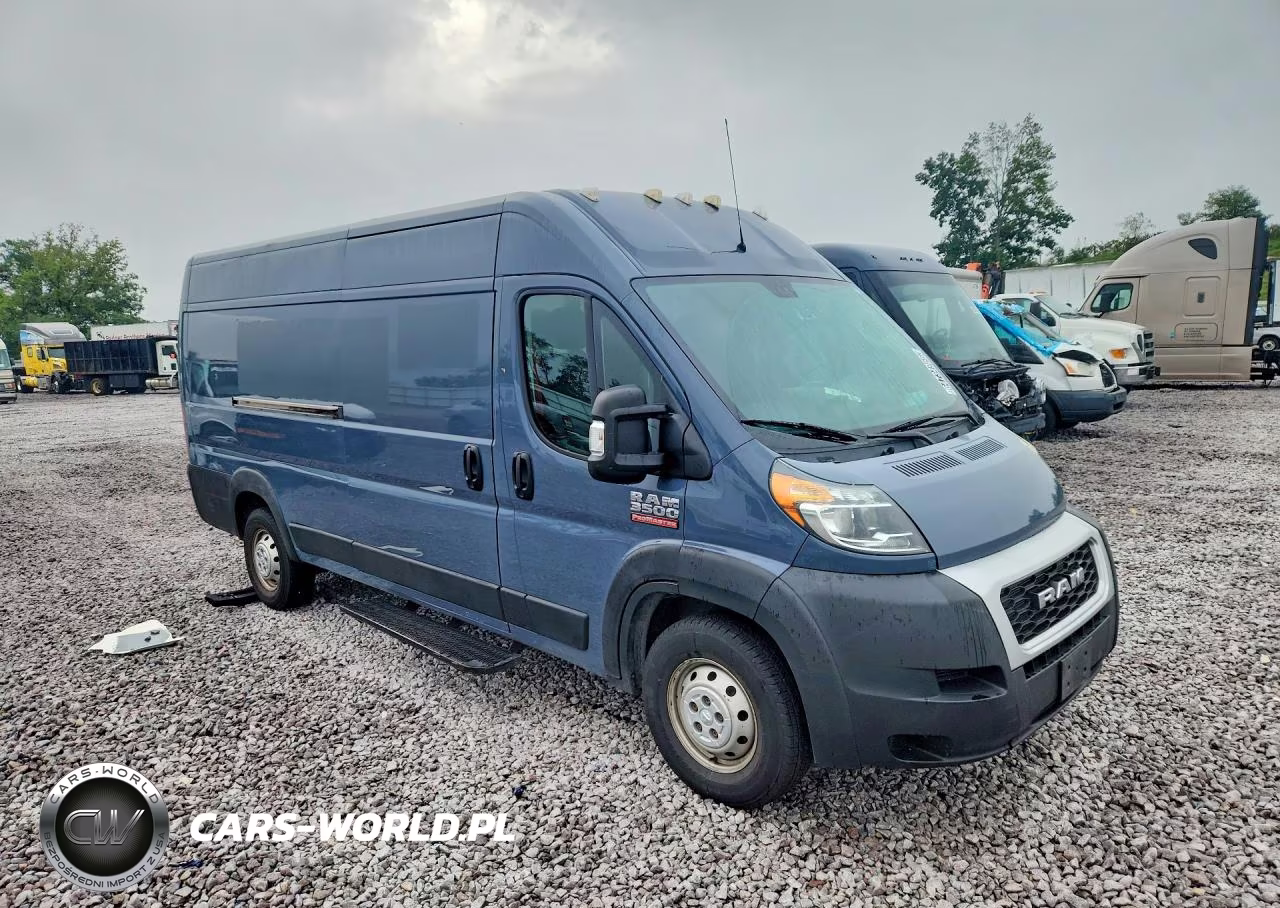 2021 Ram Promaster 3500 Delivery Van VIN:3C6FRVJG4ME501583 - 4