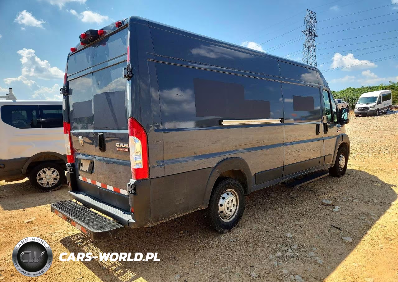 2021 Ram Promaster 3500 Delivery Van VIN:3C6FRVJG9ME503622 - 3