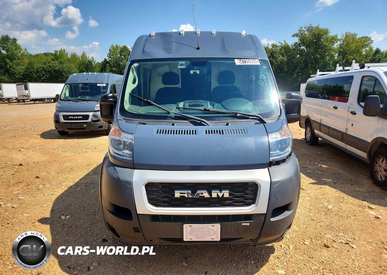 2021 Ram Promaster 3500 Delivery Van VIN:3C6FRVJG9ME503622 - 5