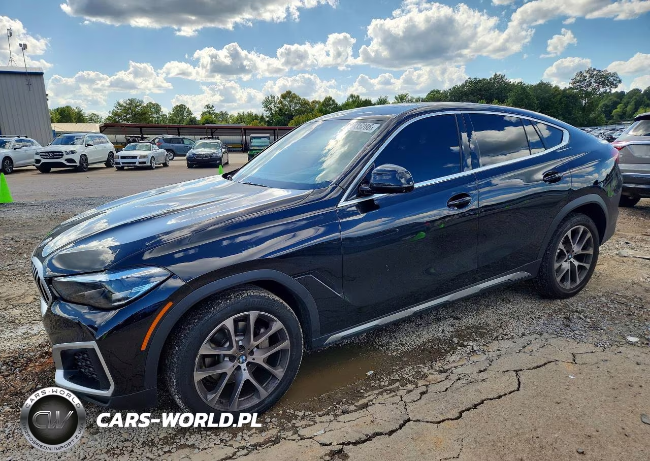 2022 BMW X6 xDrive40I VIN:5UXCY6C04N9L06978 - 1