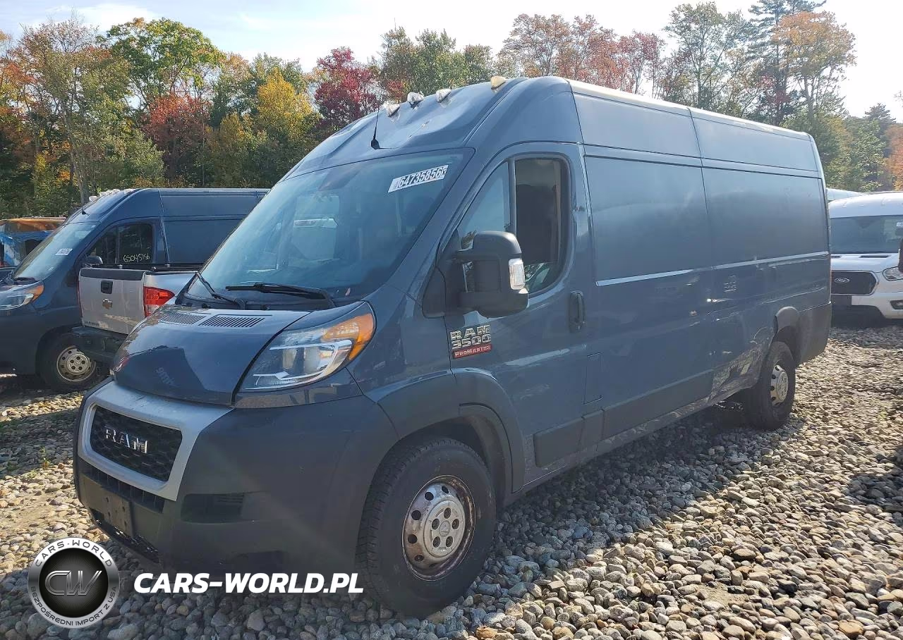 2021 Ram Promaster 3500 Delivery Van VIN:3C6MRVJG2ME544374 - 1
