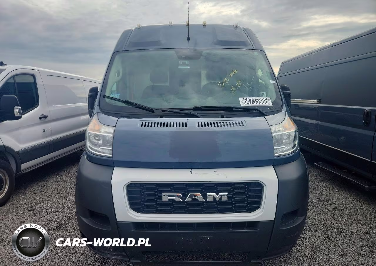 2021 Ram Promaster 3500 Delivery Van VIN:3C6MRVJG9ME536045 - 5