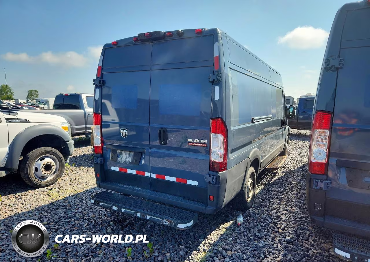 2021 Ram Promaster 3500 Delivery Van VIN:3C6MRVJG1ME550294 - 3