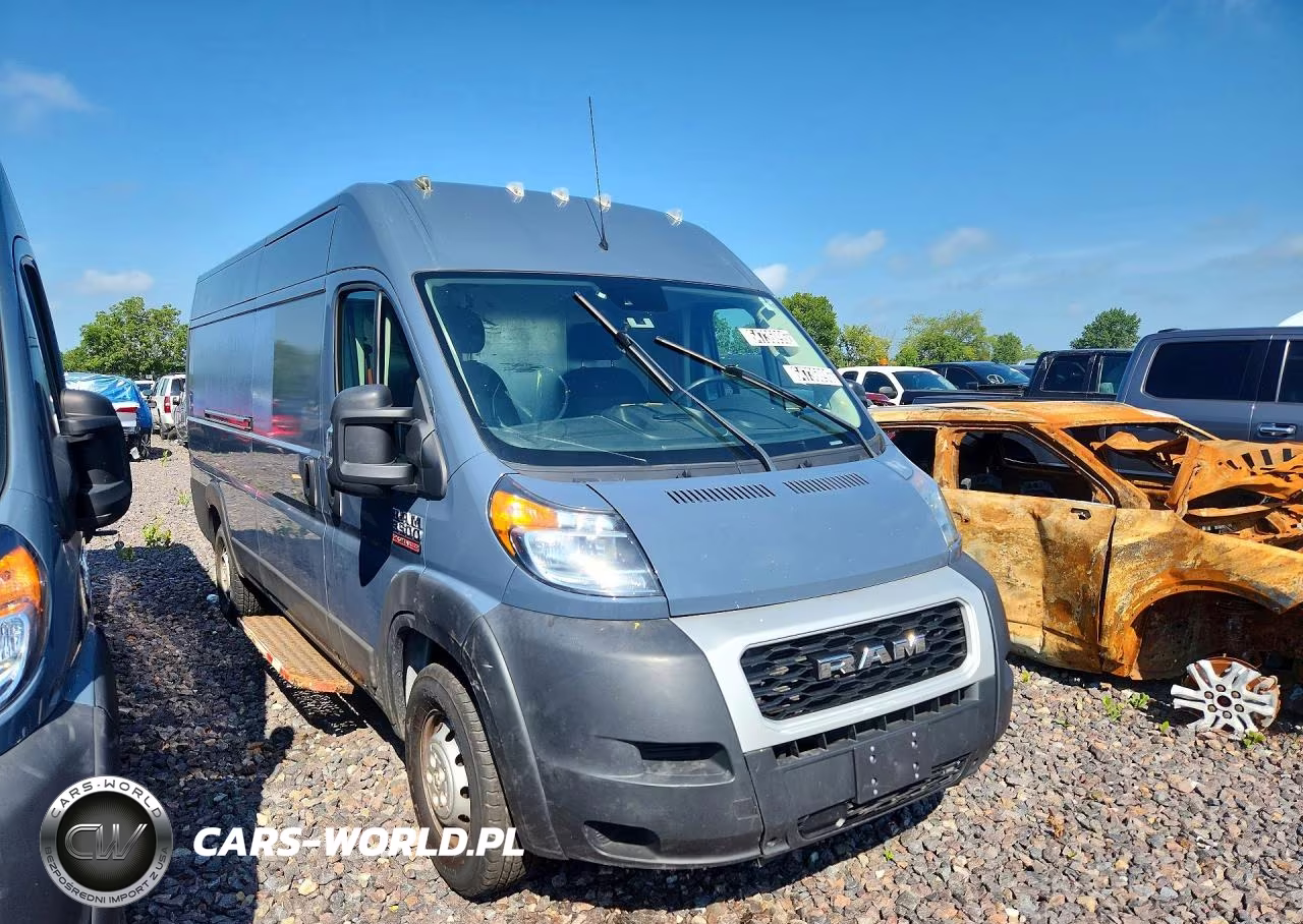 2021 Ram Promaster 3500 Delivery Van VIN:3C6MRVJG1ME550294 - 4