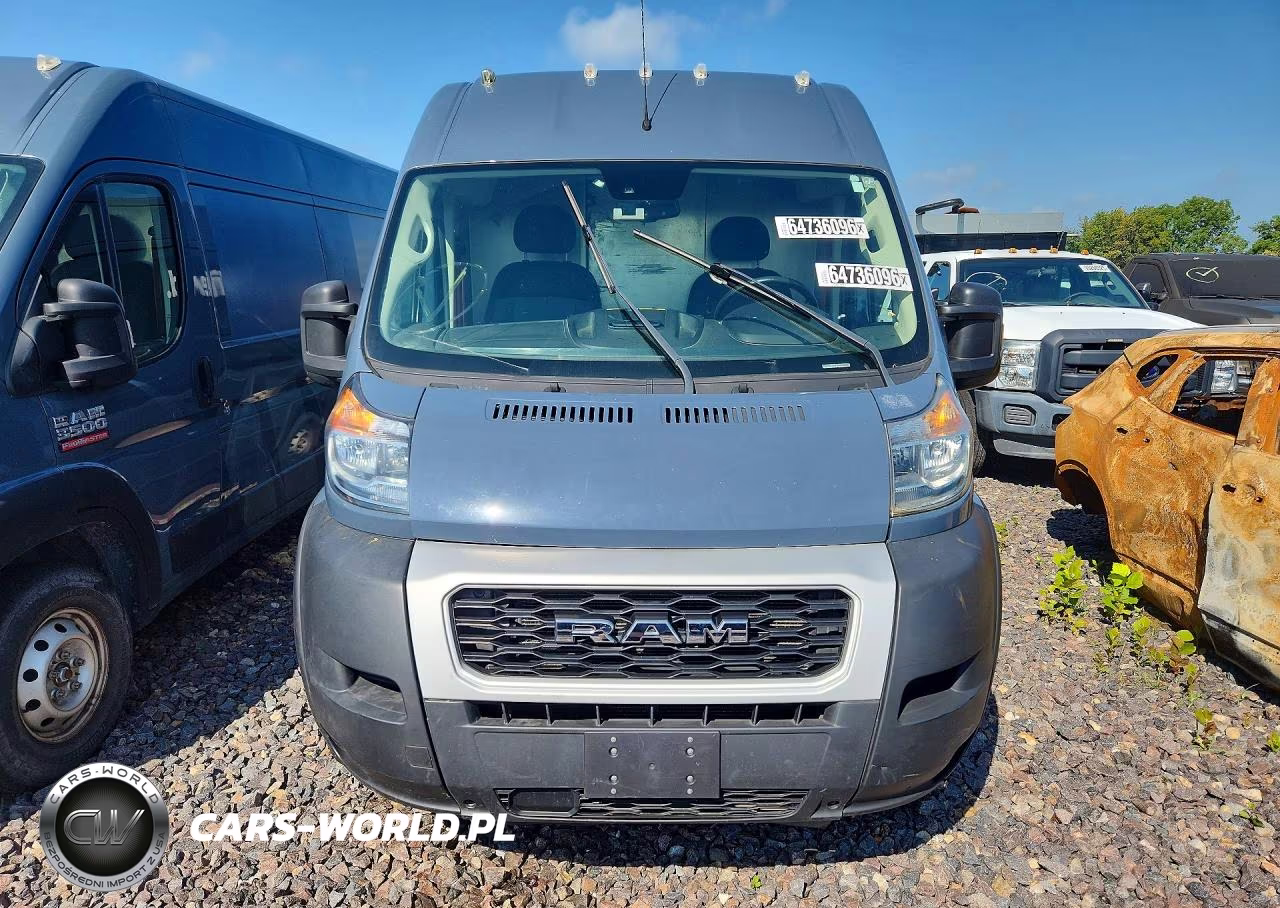2021 Ram Promaster 3500 Delivery Van VIN:3C6MRVJG1ME550294 - 5