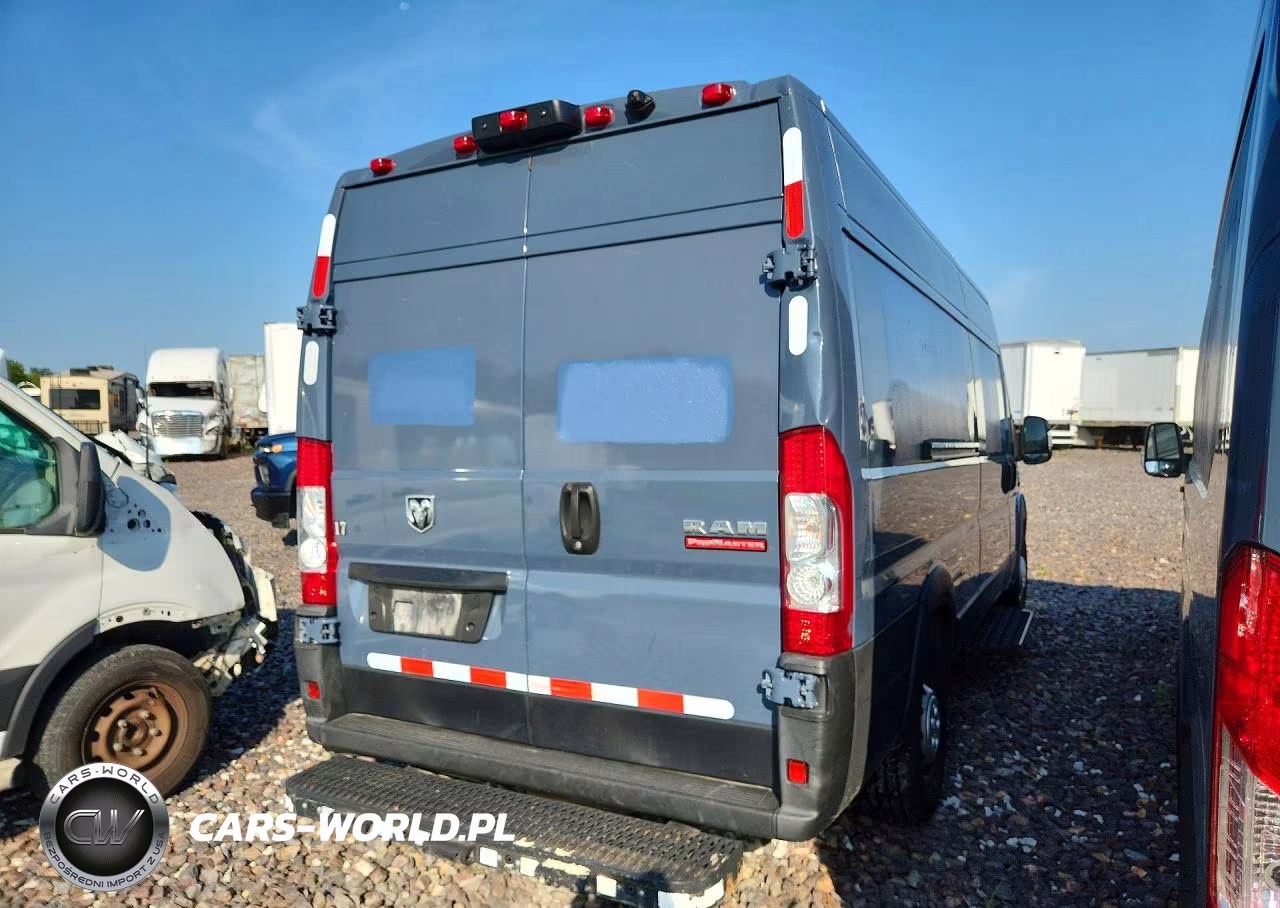 2021 Ram Promaster 3500 Delivery Van VIN:3C6MRVJG3ME541287 - 3