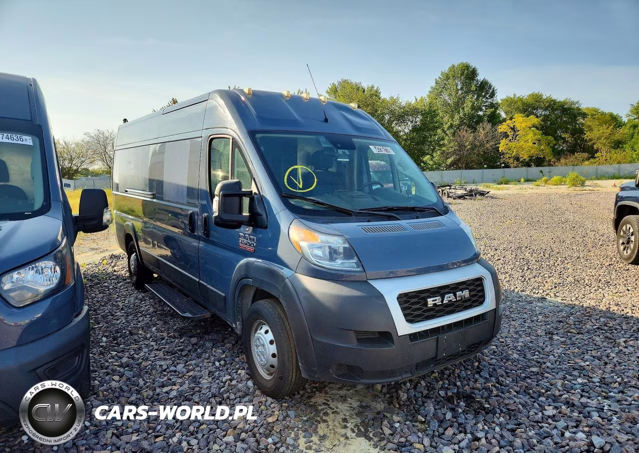 2021 Ram Promaster 3500 Delivery Van VIN:3C6MRVJG3ME541287 - 4